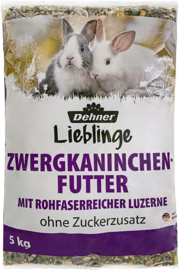 Dehner Zwergkaninchenfutter 5 kg 🐇