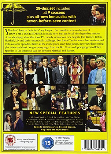 Detalle de How I Met Your Mother: Seasons 1–9 en DVD (English) de Walt Disney
