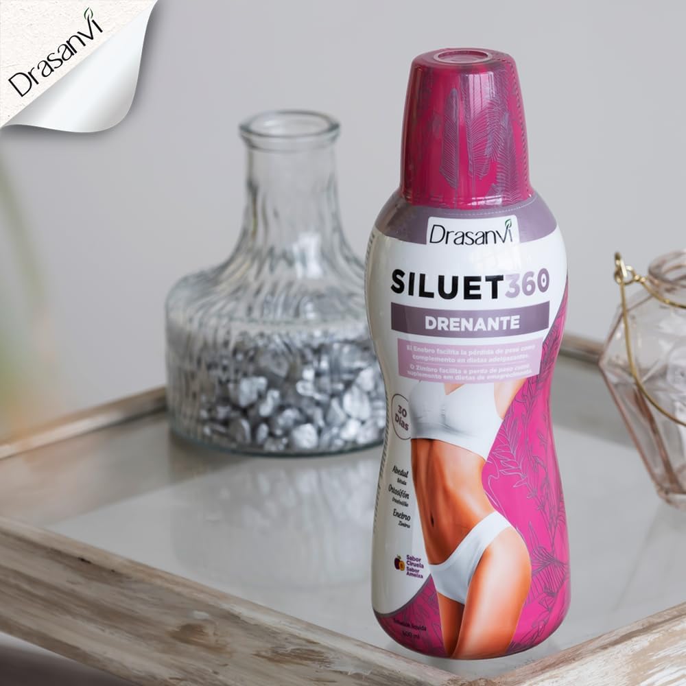 Thumbnail 6 de Drasanvi SILUET 360 Jarabe Drenante 🍇 Sabor Ciruela 600 ml