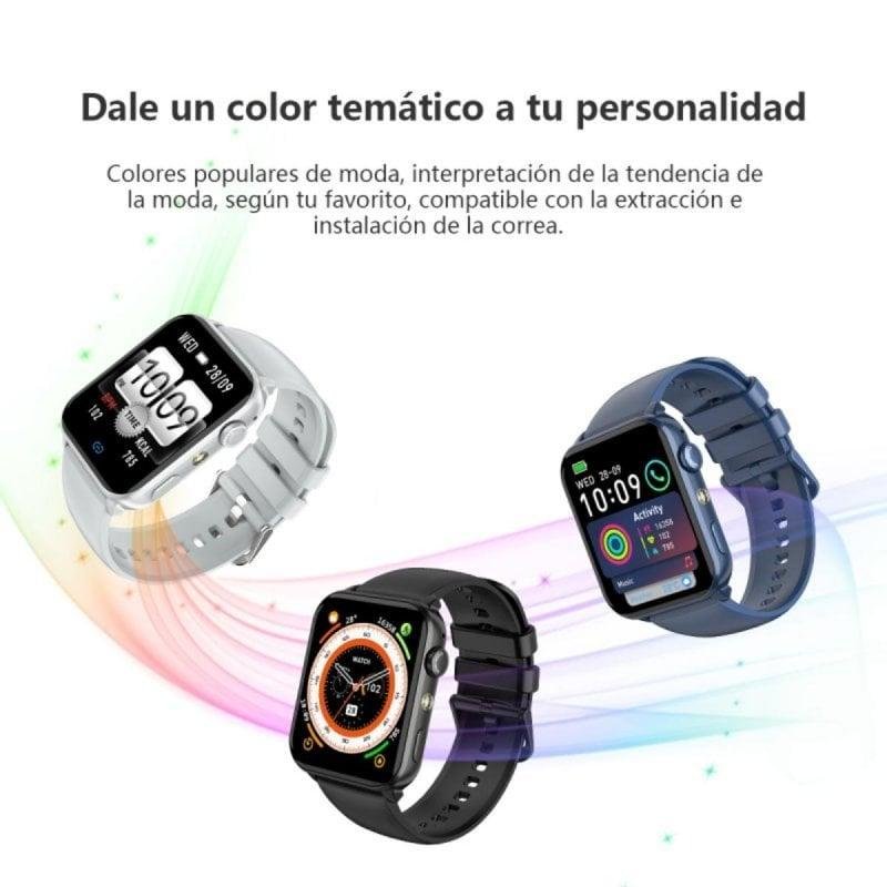 Detalle 2 de Blackview R30 MAX: smartwatch robusto con gran autonomía y conectividad avanzada