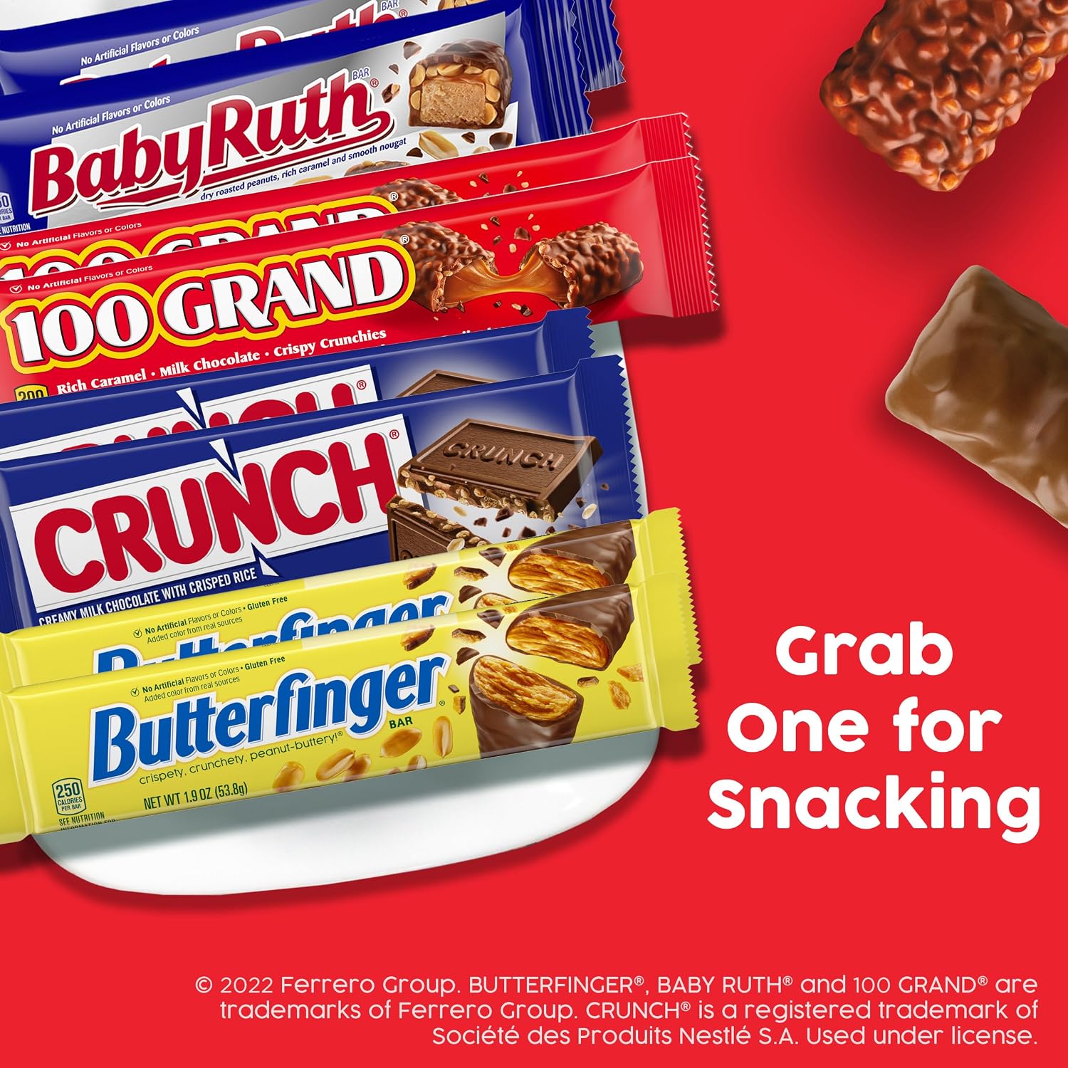 Detalle 2 de Butterfinger Assorted Candy Bars, 28-Count Full-Size Variety Pack