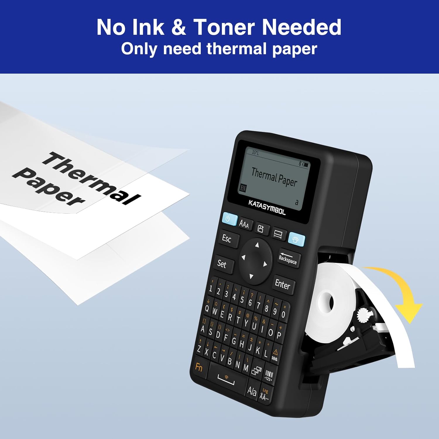 Thumbnail 6 de SUPVAN E11 Bluetooth label maker 4 tapes 🏷️