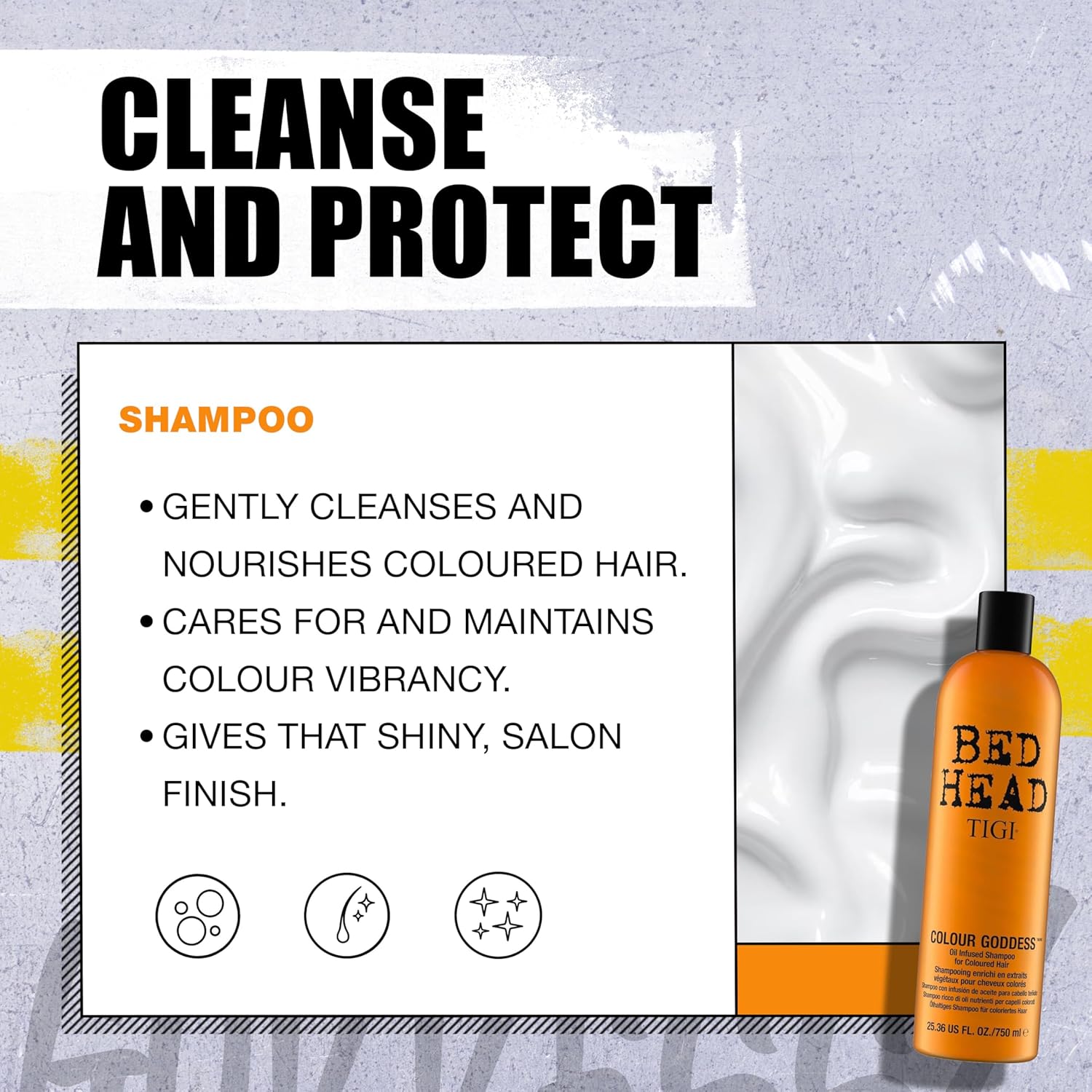 Thumbnail 4 de Tigi Bed Head Colour Goddess Oil Infused Shampoo & Conditioner Duo – 750 ml + 750 ml