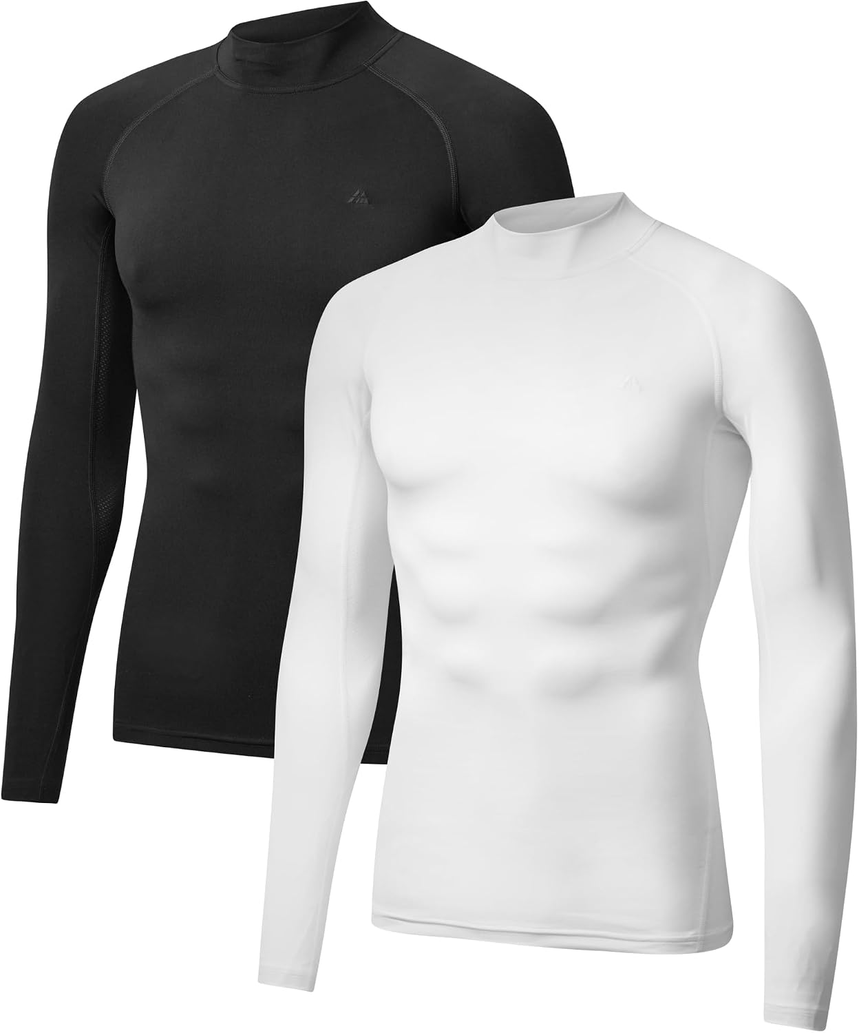 Thumbnail 5 de DANISH ENDURANCE compressieshirt met lange mouwen, ademende mesh, 2 stuks