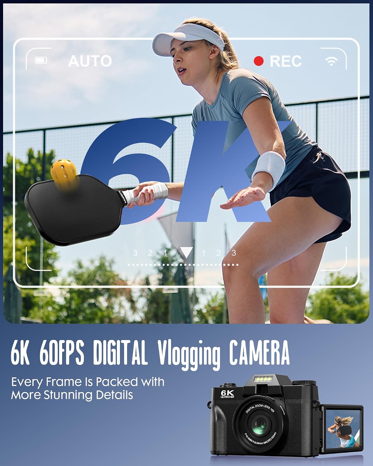 Detalle 2 de Yatao digital camera 6K