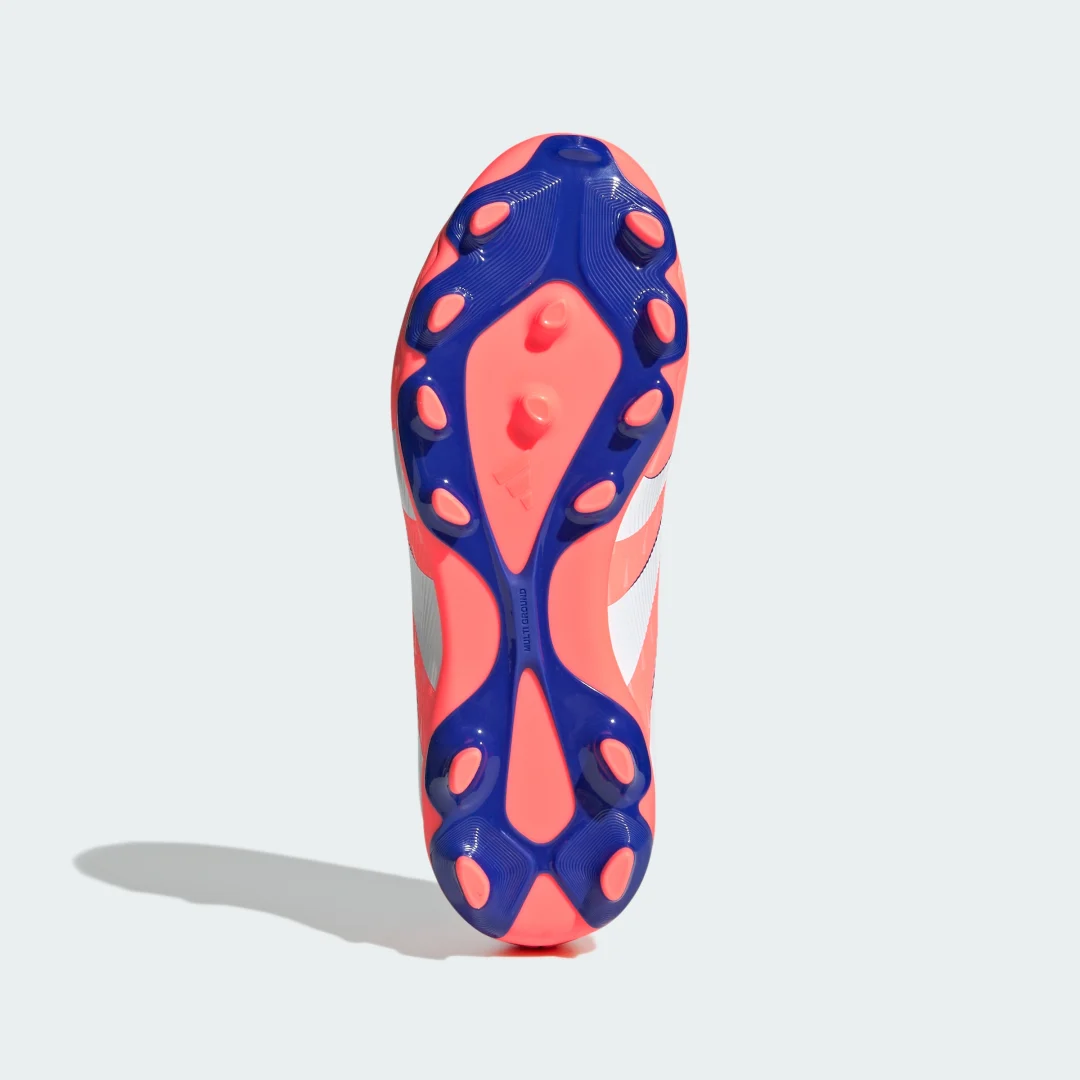 Detalle 2 de Adidas Predator League, bota de fútbol multisuperficie naranja