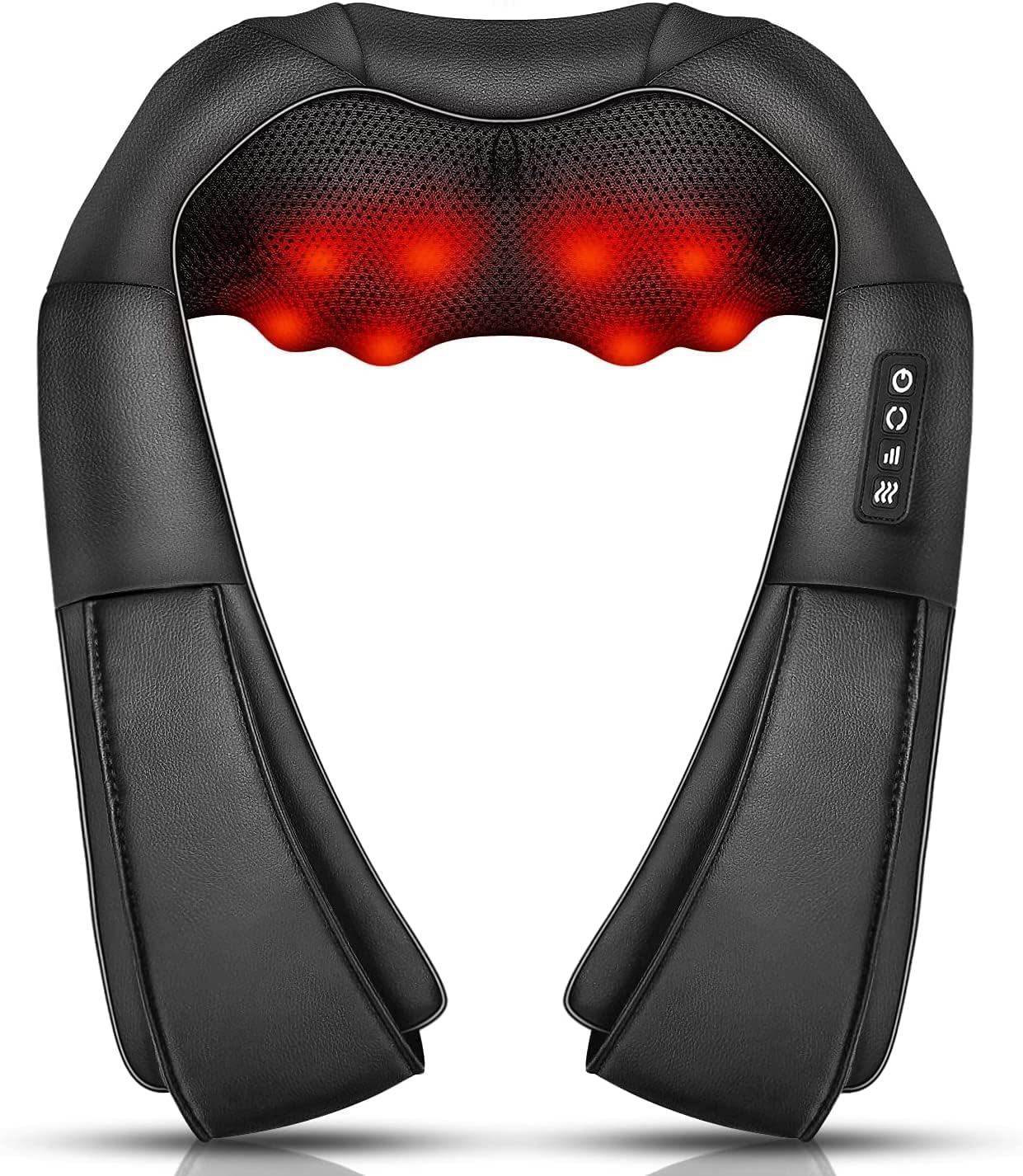 Detalle de iKristin 3D Shiatsu Nackenmassagegerät 42°C