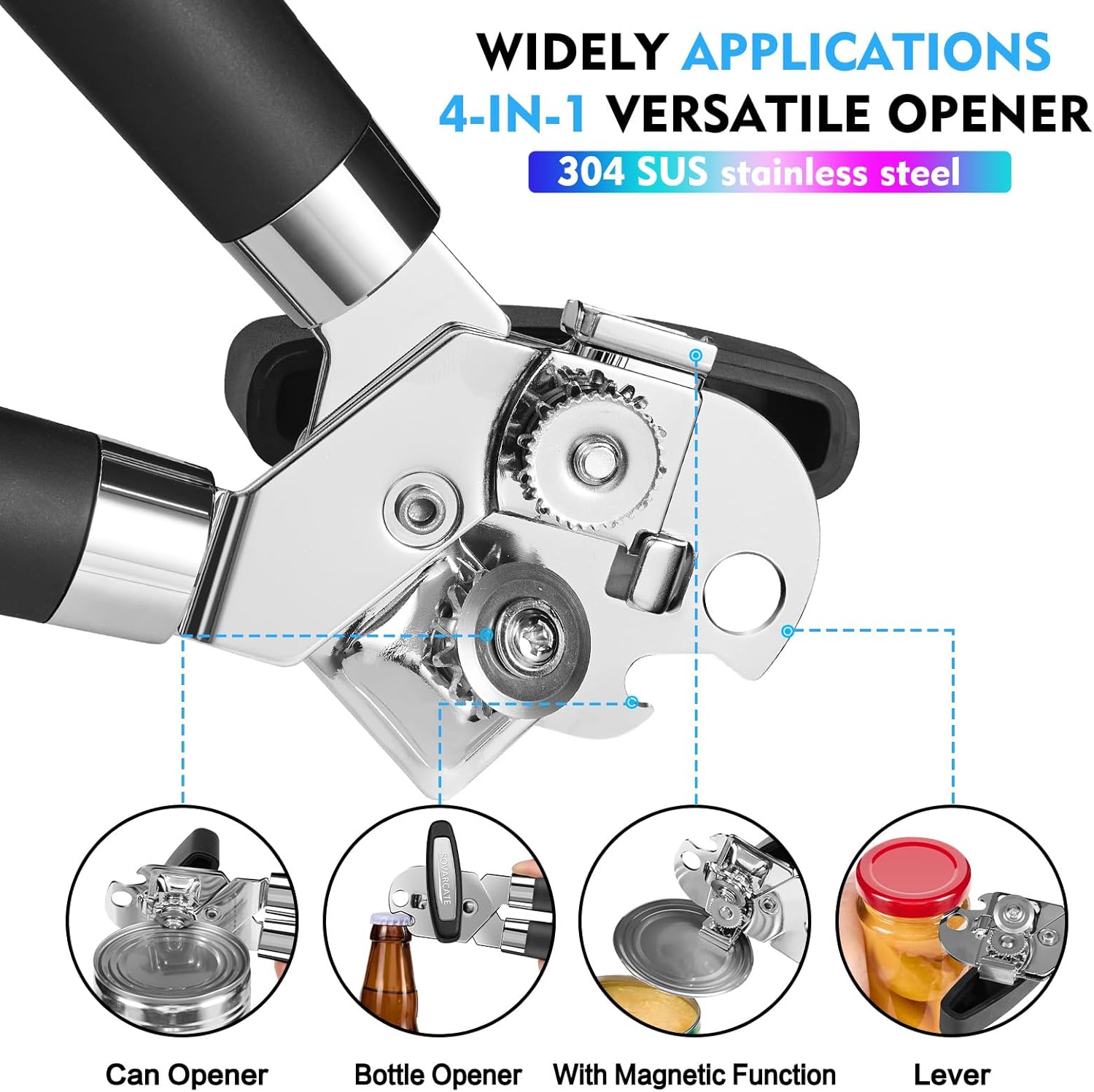 Thumbnail 2 de Sovarcate Tin Opener Can Opener