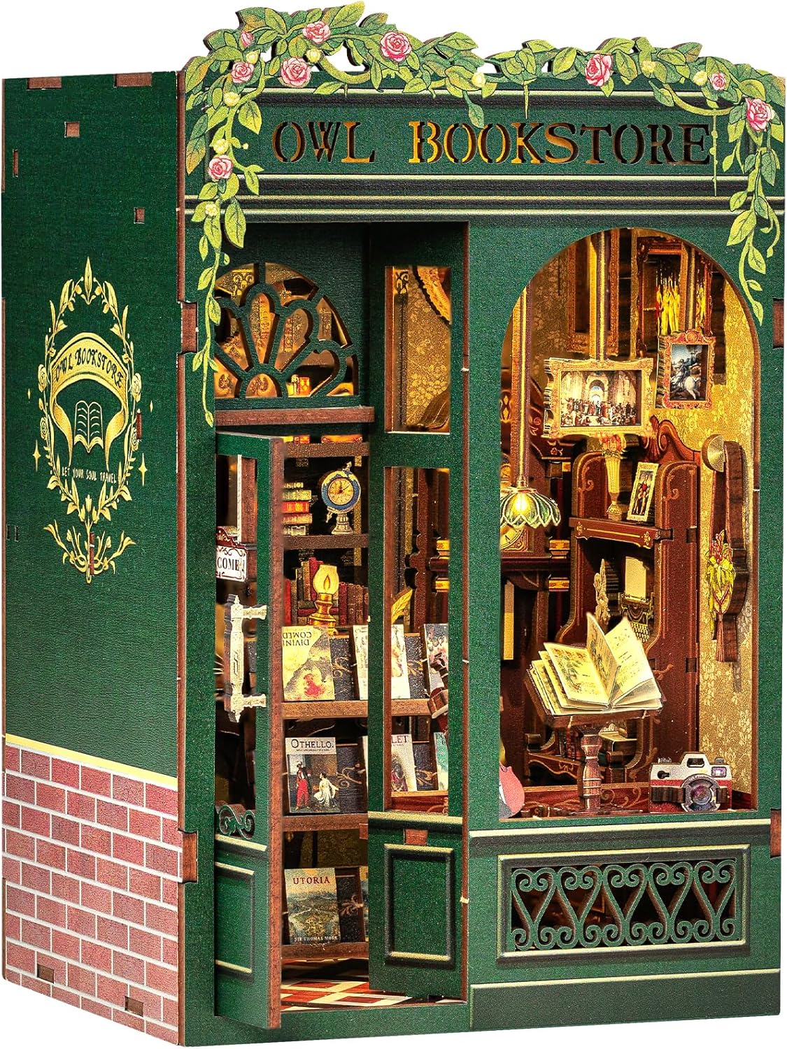 Cutefun Book Nook 139 pieces