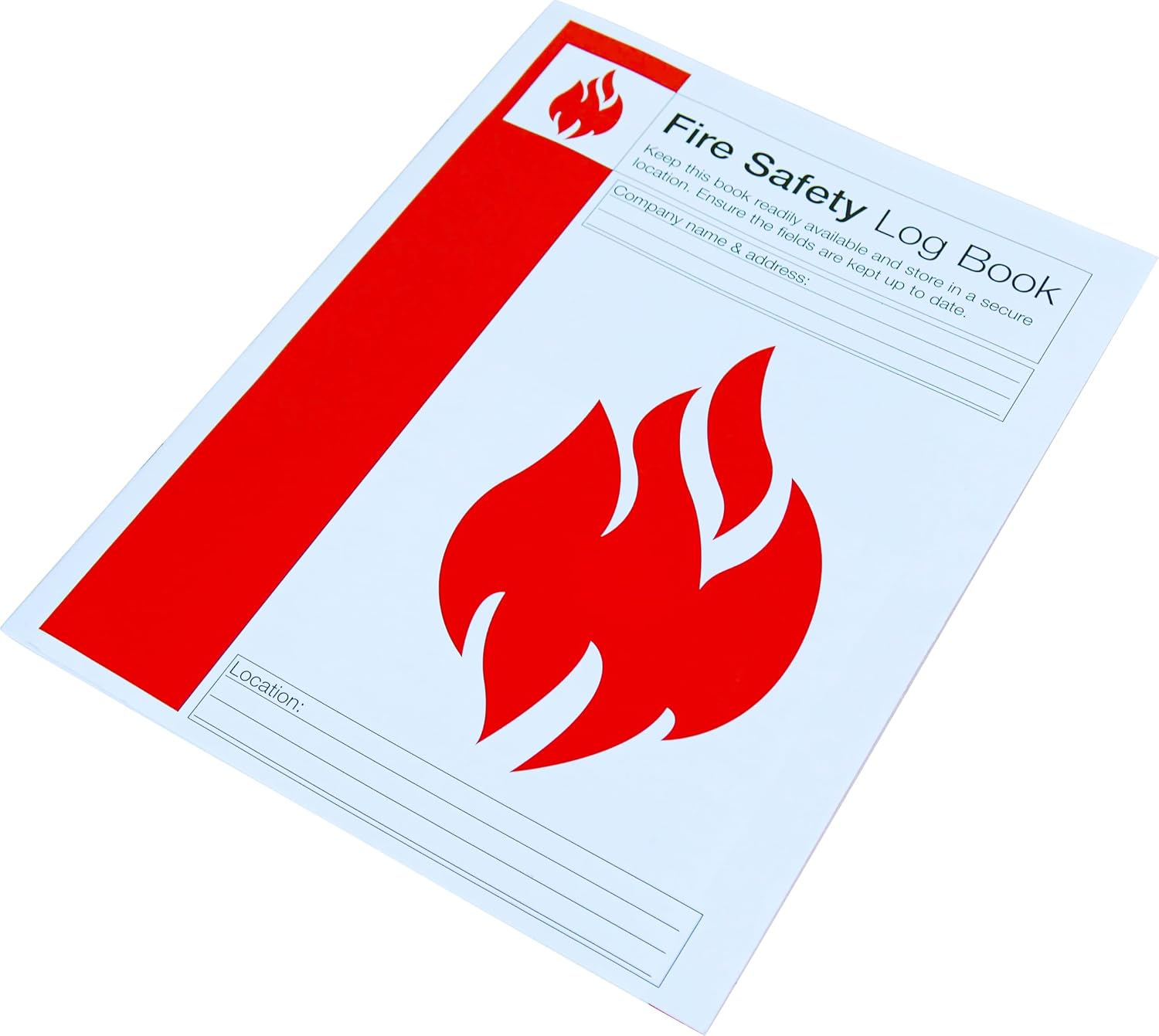 Detalle de Safety First Aid Group A4 Fire Safety Log Book