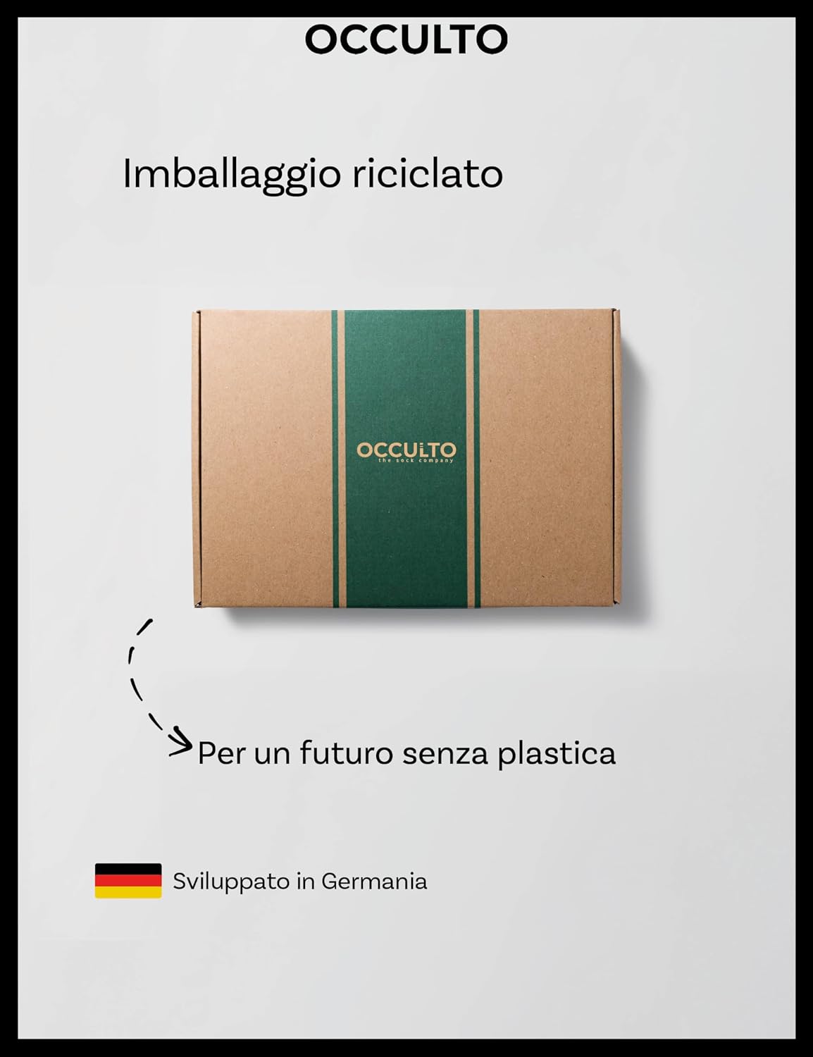 Thumbnail 6 de Occulto calze nere modello Hermann, confezione da 10/20/30 paia di calzini neri
