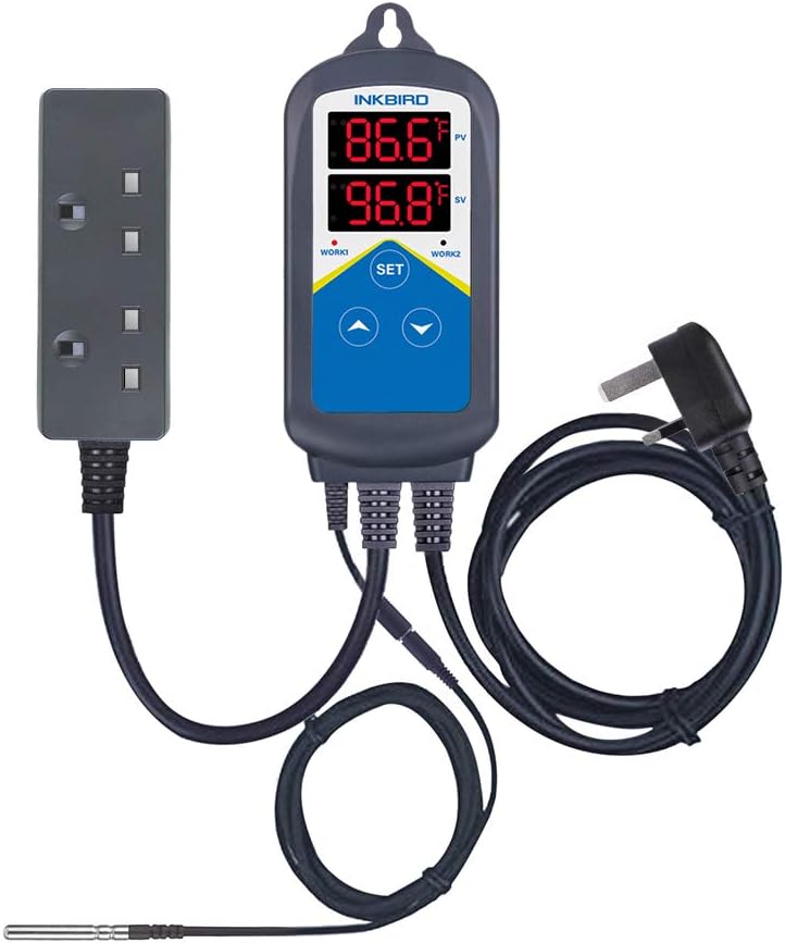 Thumbnail 4 de Inkbird ITC-306T Reptile Vivarium Thermostat for Heat Mats (Day/Night Cycle Timer)