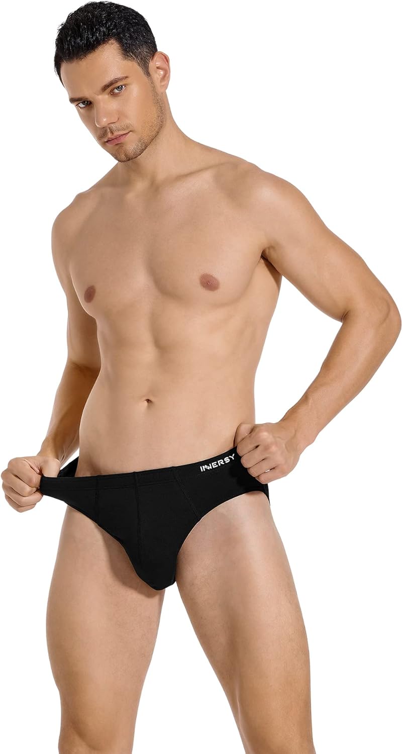 Thumbnail 2 de INNERSY Herren Slip Weich Unterhosen (4er Pack) – atmungsaktive Sport-Basics