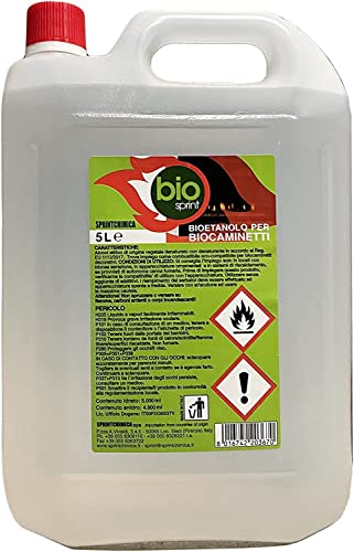 Thumbnail 1 de Bio Sprint 4x5 Latte Stufa a Combustibile Bioetanolo 5 L – 99,9% Inodore, Senza Zolfo
