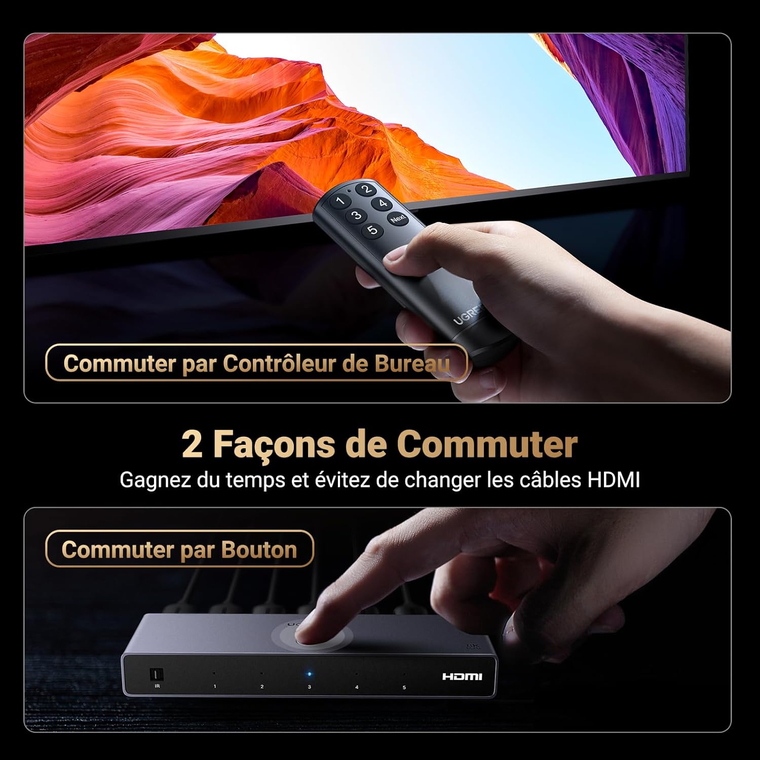 Thumbnail 5 de UGREEN Switch HDMI 8K