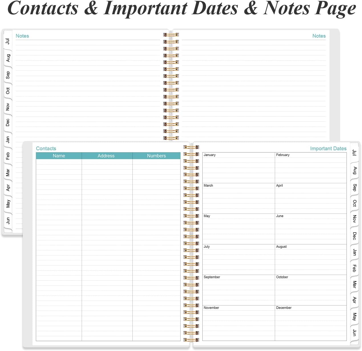 Thumbnail 5 de Daily Planner 2026 โ 12 Month ๐