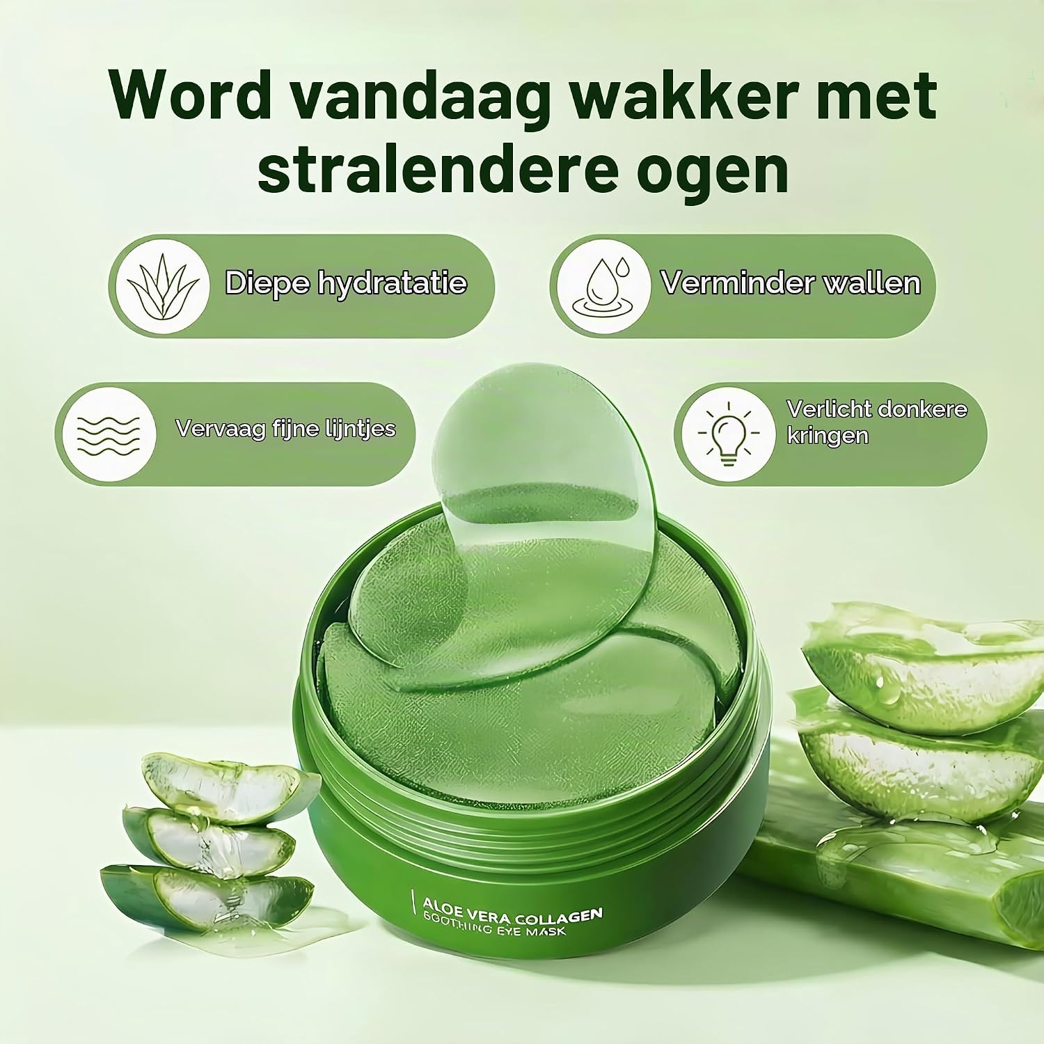 Thumbnail 3 de BULSUK oogpads, 60 stuks, met hyaluronzuur en aloëvera-hydrogel