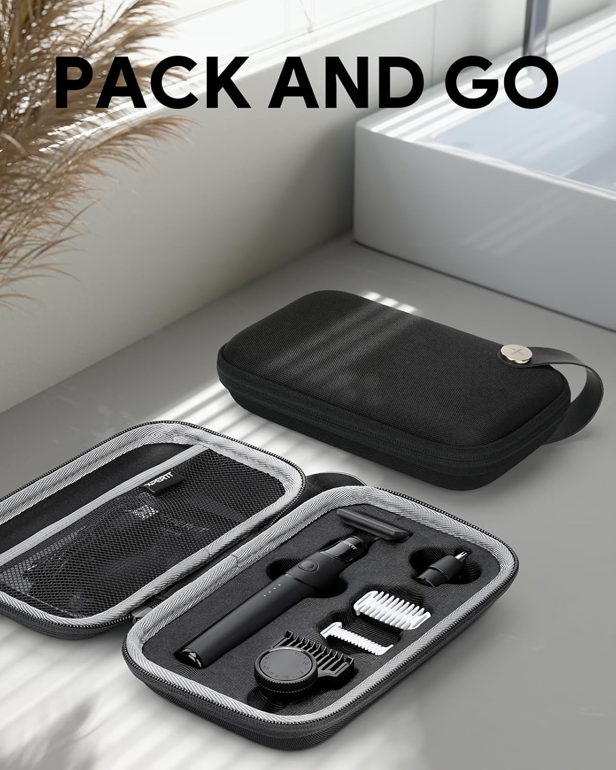 Thumbnail 1 de Xpert T Magnetic Electric Beard Trimmer: All-in-One Grooming Kit for Men
