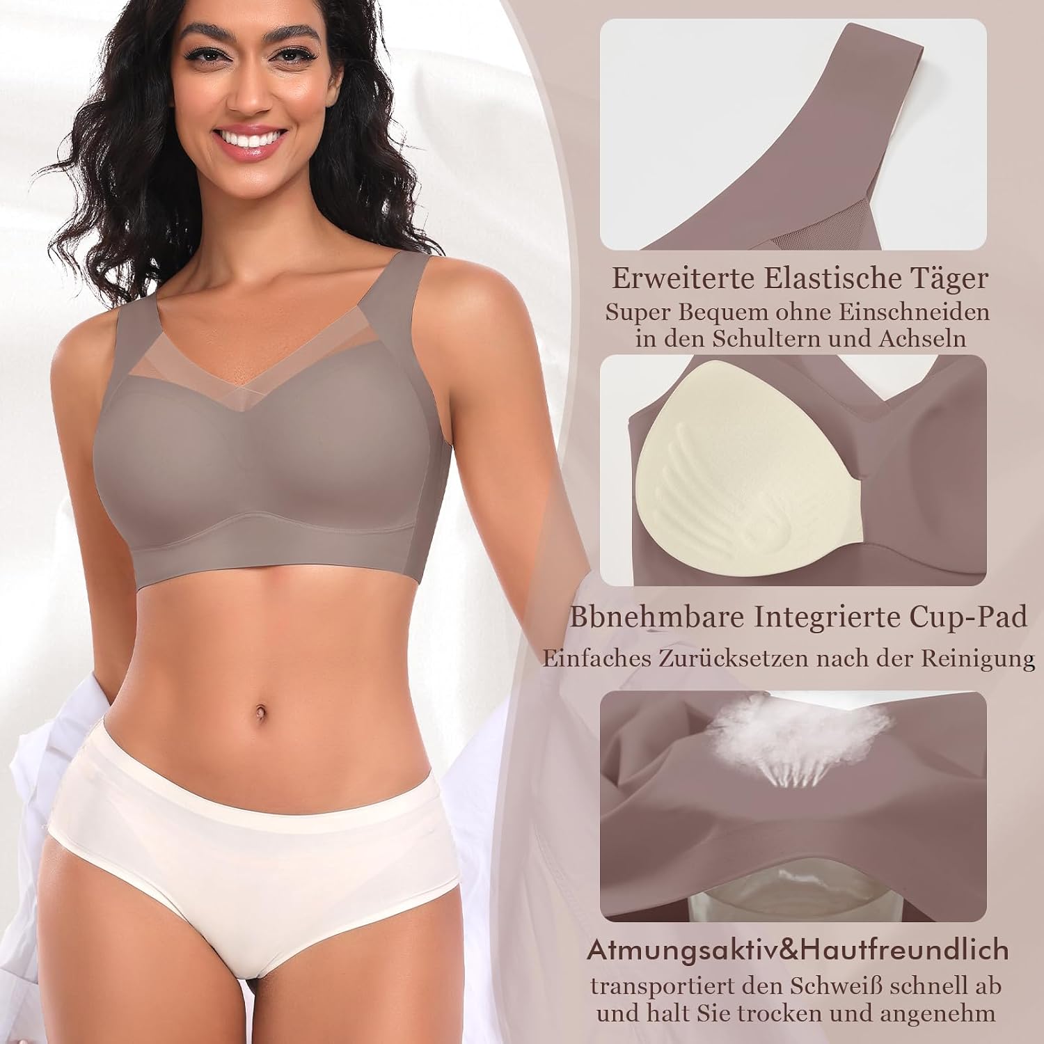 Thumbnail 4 de Nahtloser BH Bequemer Bustier