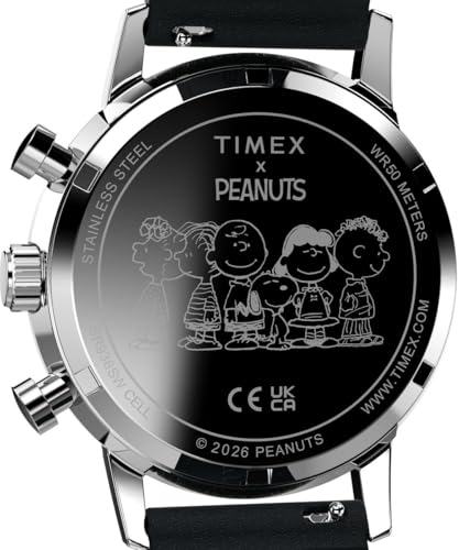 Detalle de Timex PEANUTS: orologio in stile iconico con tocco vintage e quotidiano
