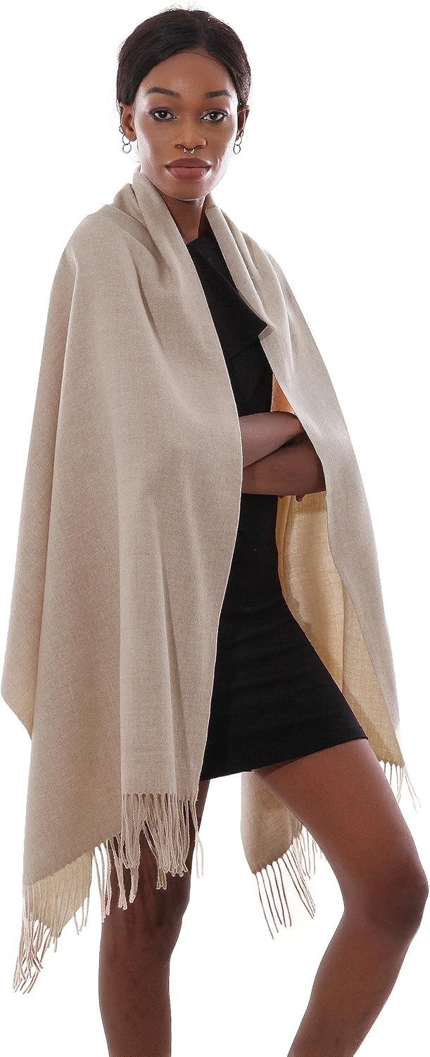 Thumbnail 6 de Sciarpa Pashmina Donna Invernale – Scialle Elegante e Grande 200×70 cm, per cerimonie e serate