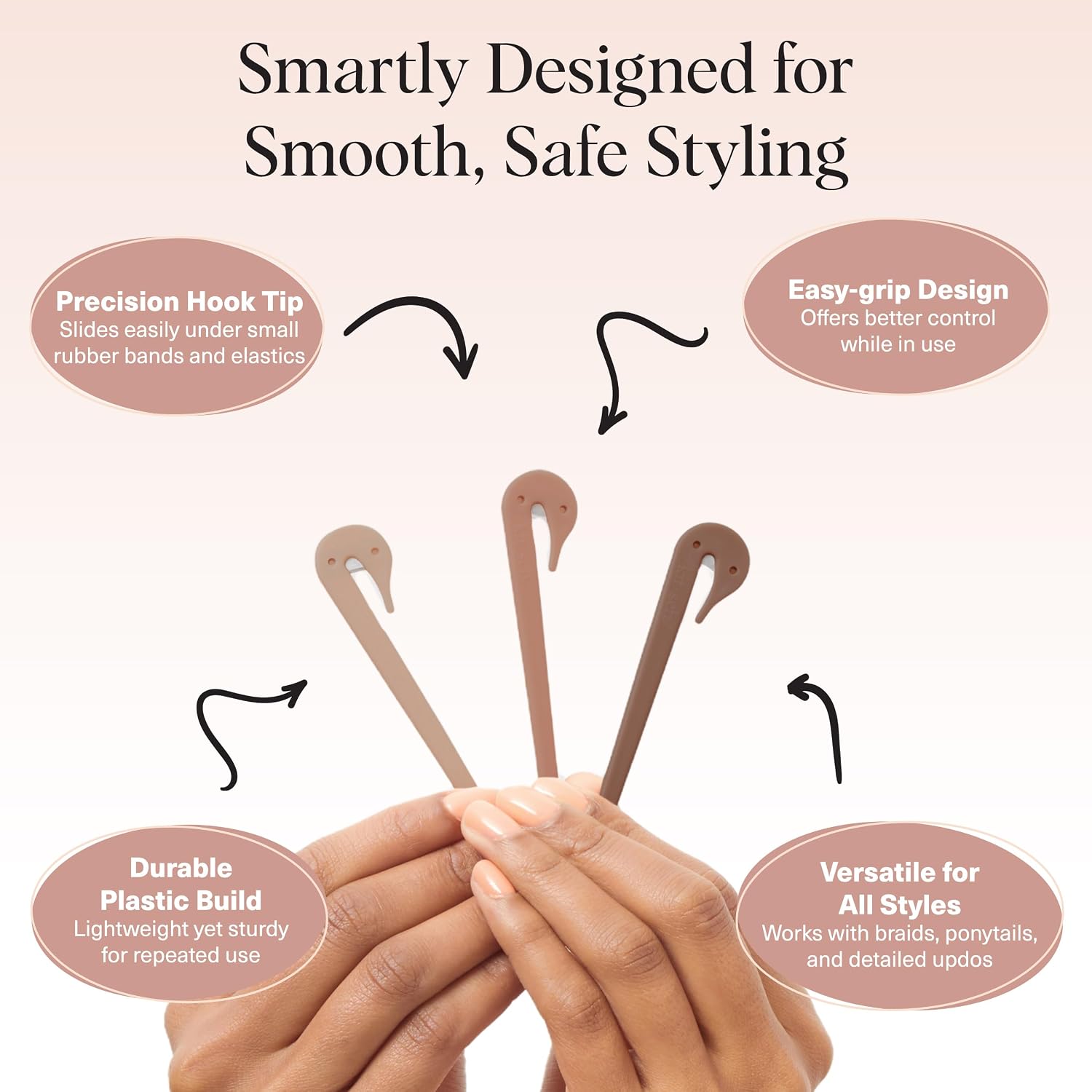 Thumbnail 3 de Kitsch Hair Tie Cutter, 3-Piece Set