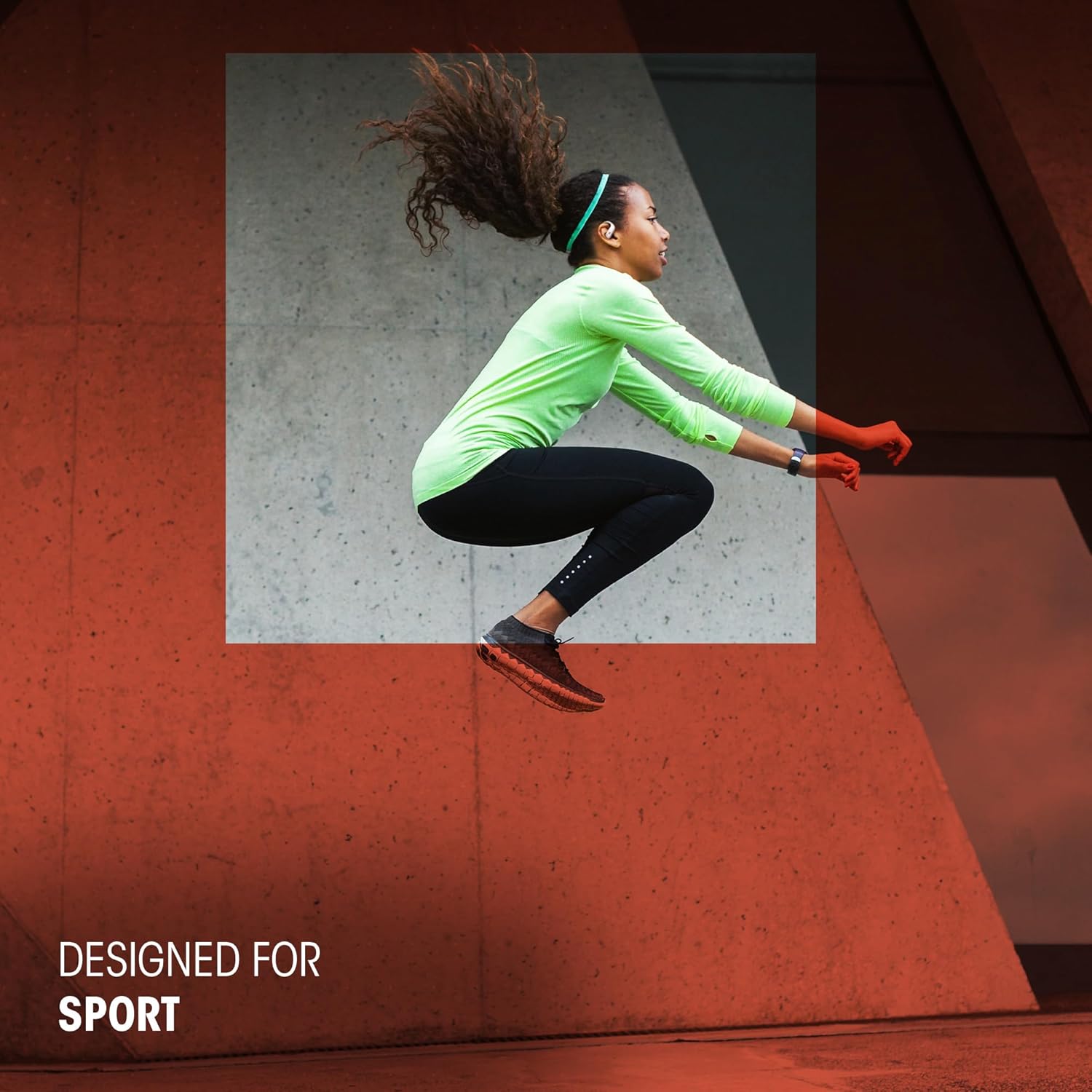 Thumbnail 5 de JBL Endurance Zone kabellose Open-Ear Sport-Kopfhörer mit Ohrbügel, OpenSound & 32 Stunden Spielzeit (IP68, Google Finder) – Weiß