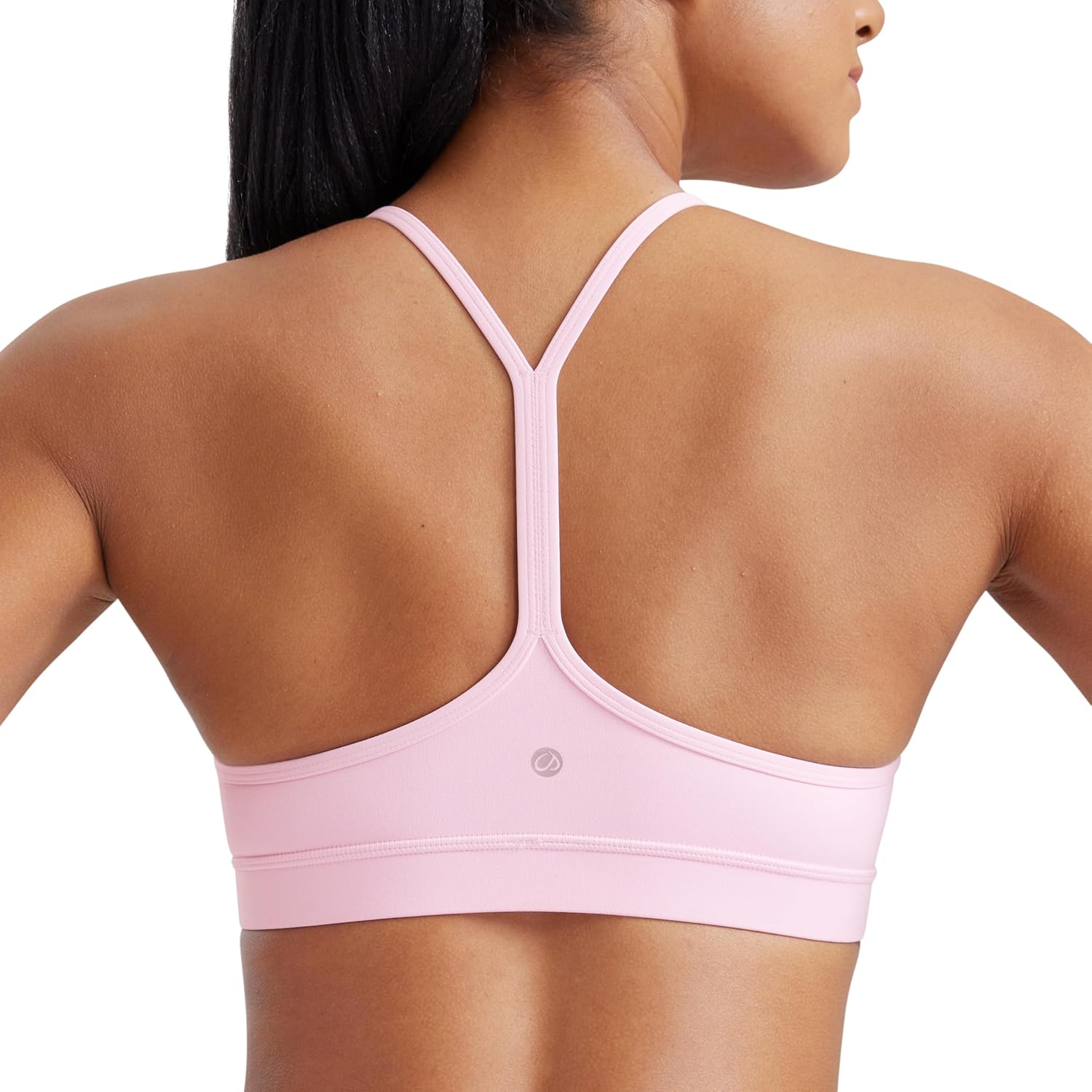Detalle de CRZ YOGA Butterluxe reggiseno sportivo da yoga con schiena incrociata e imbottitura per basso impatto