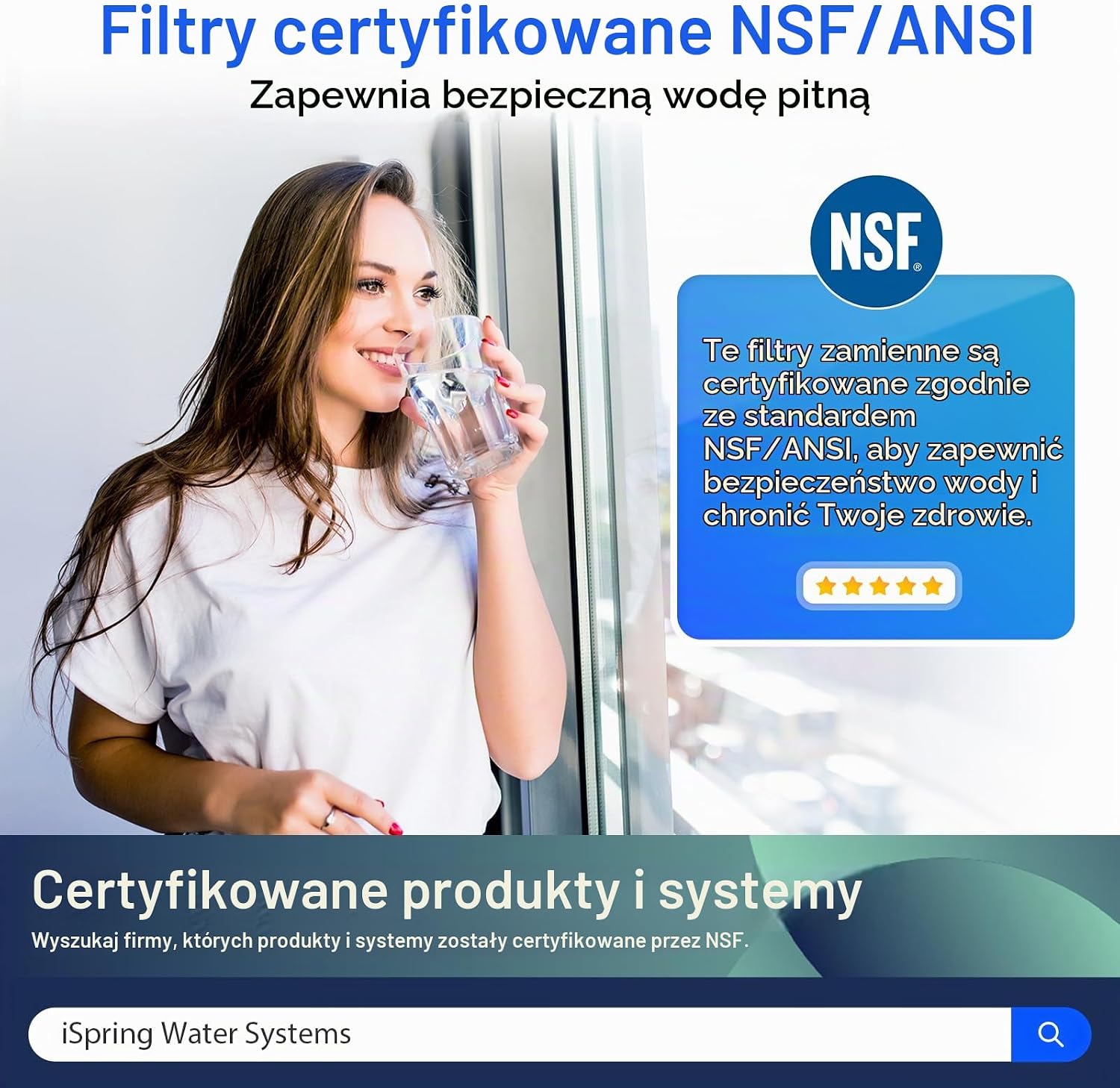 Detalle 2 de iSpring F7-GAC – 7 wkładów do 5-stopniowych systemów odwróconej osmozy