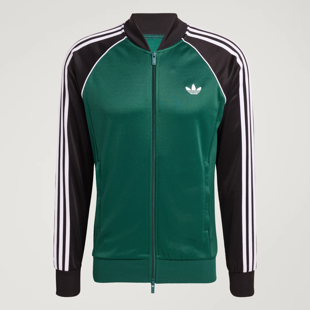 Detalle 2 de adidas Chaqueta deportiva SST verde
