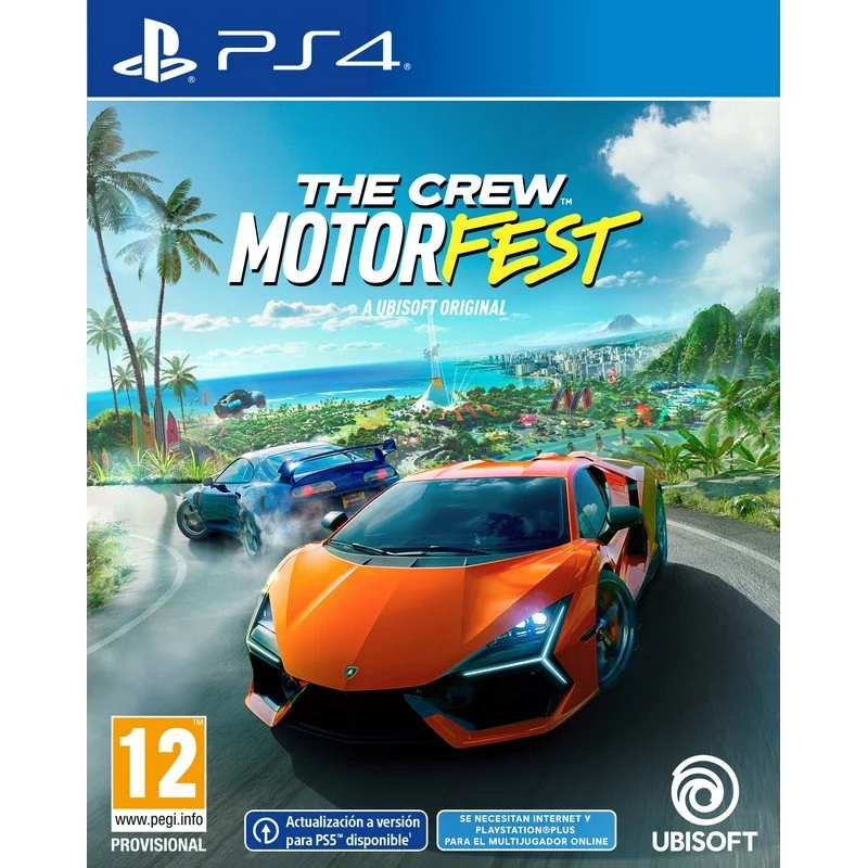 Detalle de The Crew Motorfest PS4 de Ubisoft