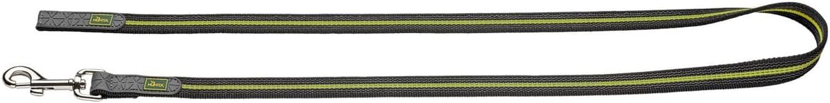 Detalle de HUNTER VISBY Hundeleine – rutschfeste Führleine mit SUPER GRIP, gelb 120 cm