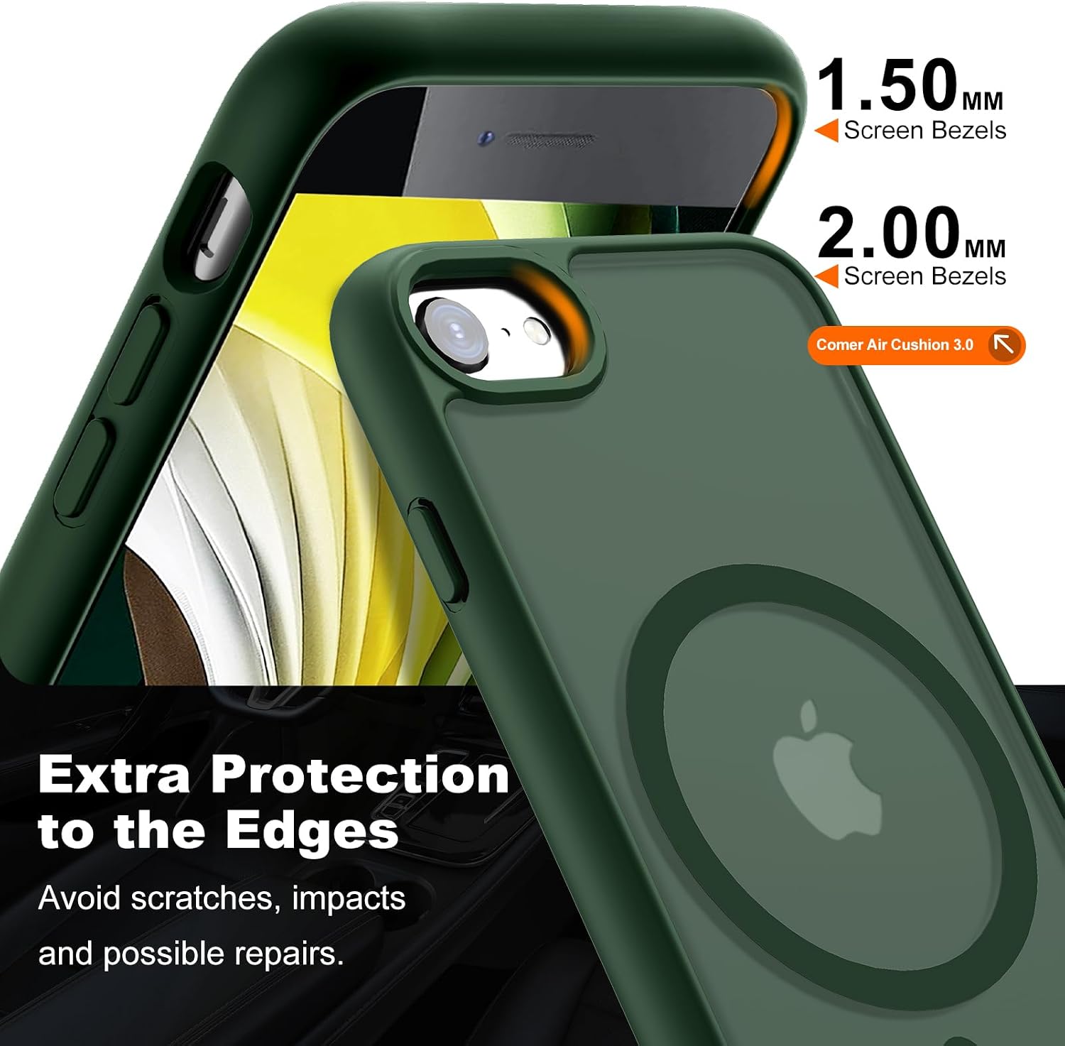 Detalle 1 de Hualele Magnetic Phone Case for iPhone SE