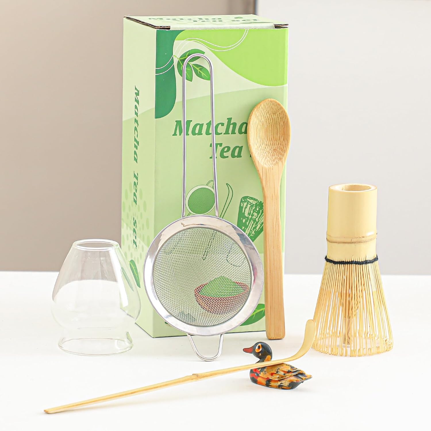 Thumbnail 5 de Matcha Whisk Set of 6 – Complete Traditional Matcha Kit with Ceramic Holder