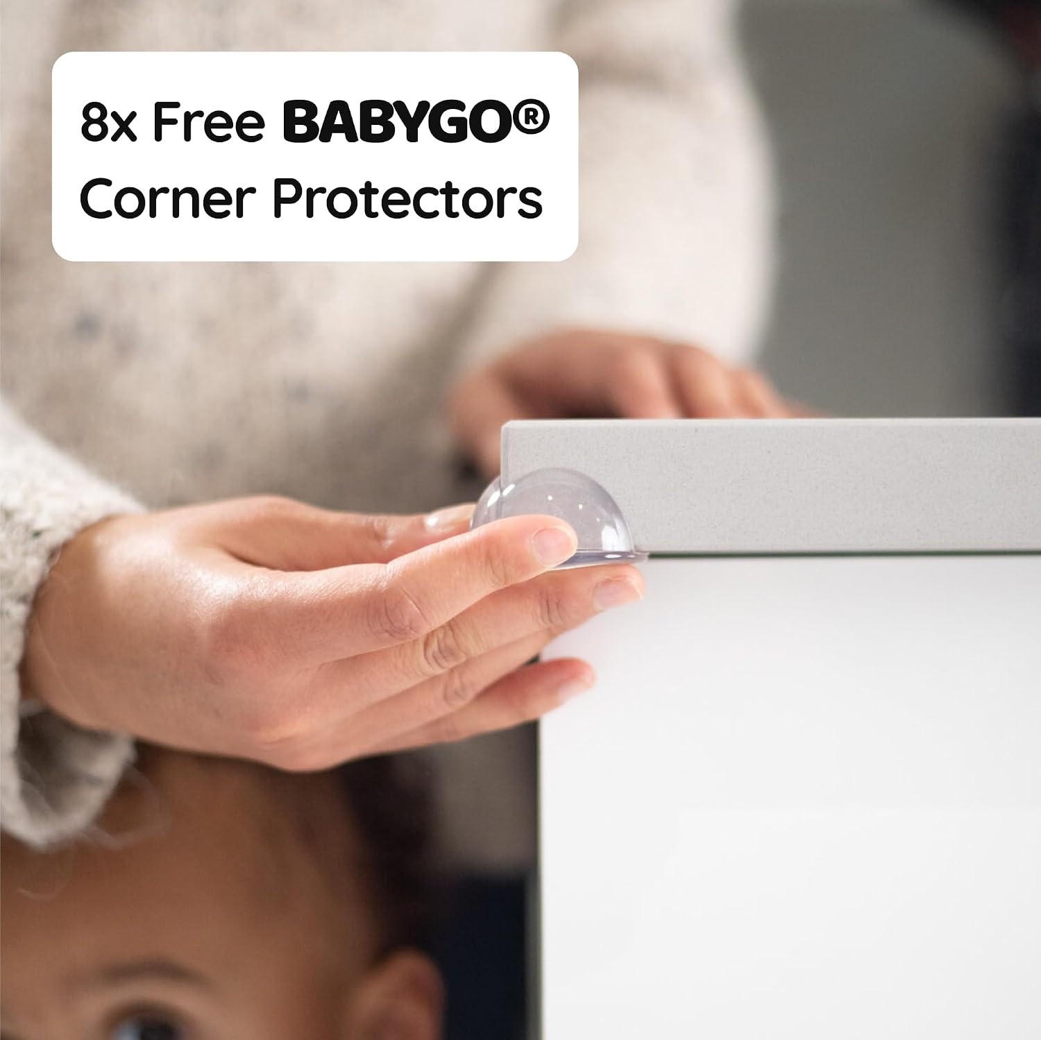 Thumbnail 3 de BABYGO Magnetic Child Safety Cupboard Locks – 10 Locks, 2 Keys & 8 Corner Protectors