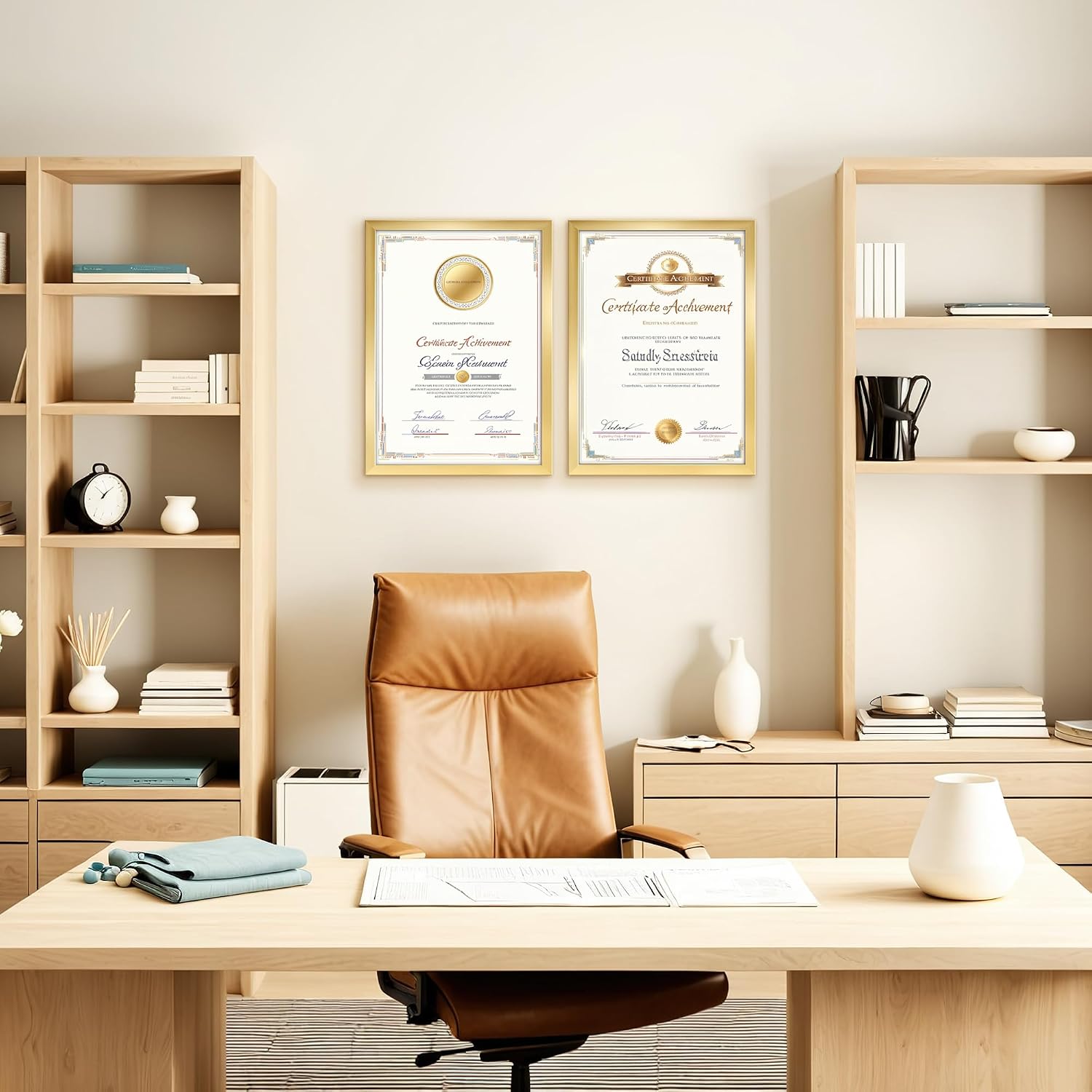 Detalle de Giftgarden Gold A4 Picture Frame review