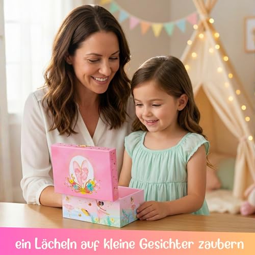Thumbnail 5 de Giggle & Honey Ballett Musik-Box: Charmantes Gastgeschenk und Schmuckkästchen für Mädchen