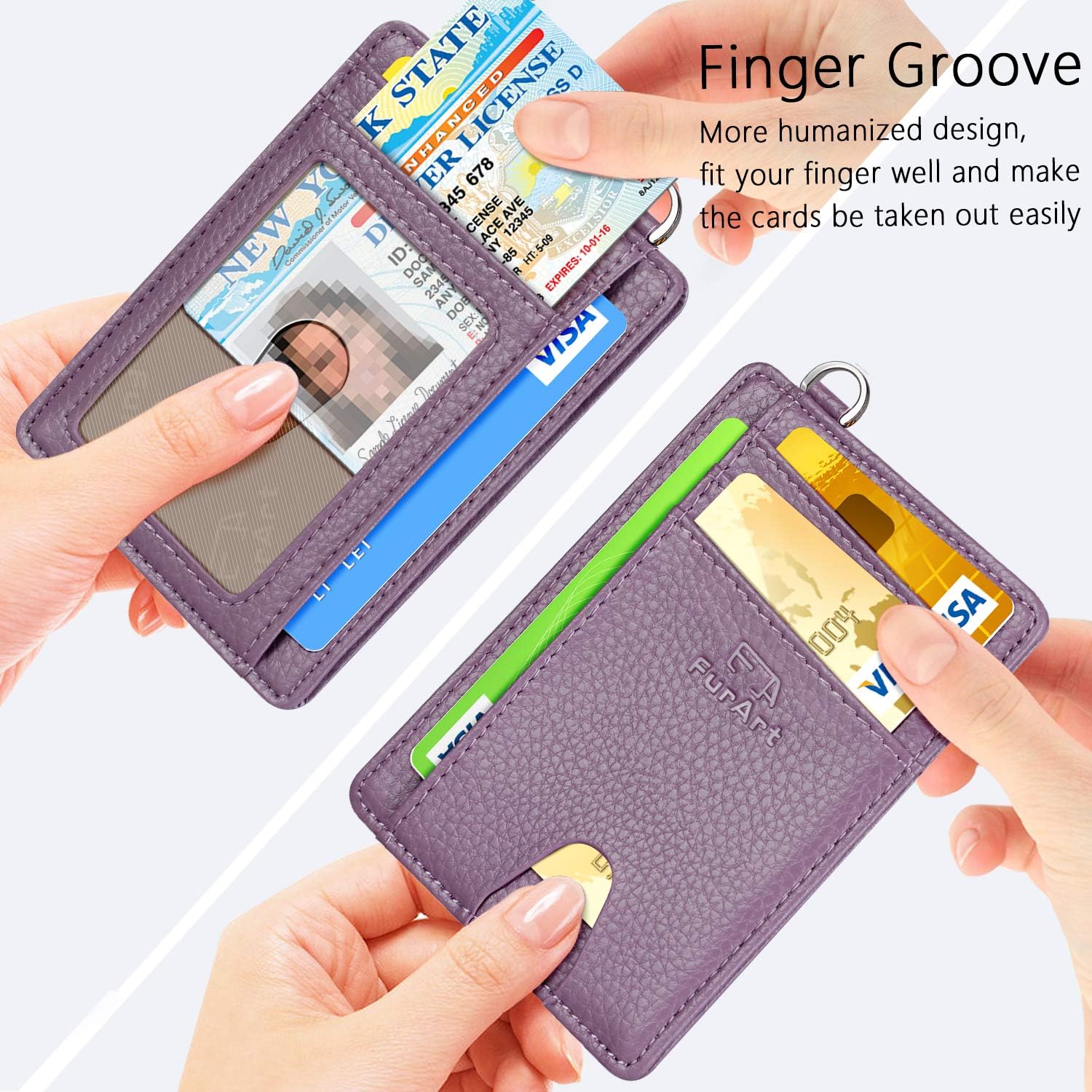 Thumbnail 2 de FurArt Porta Carte di Credito slim con protezione RFID