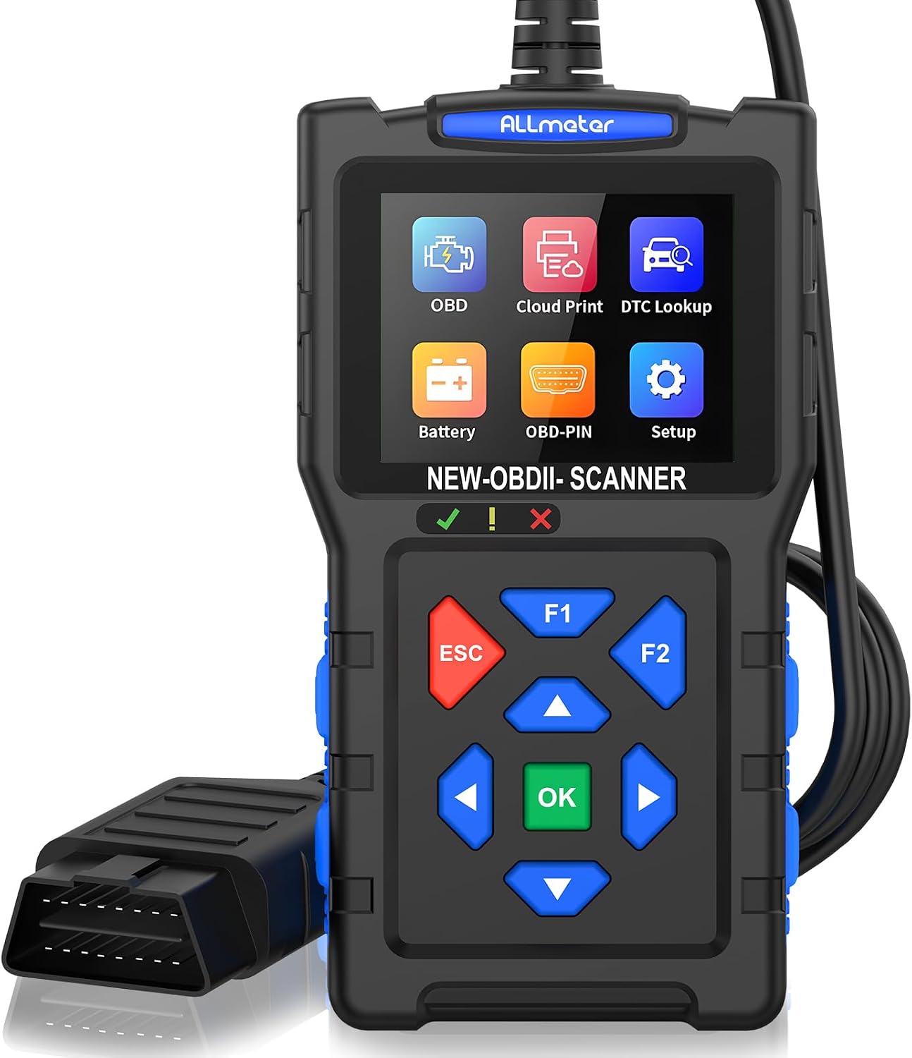 ALLmeter OBD2 Scanner 2.8" Colour Screen