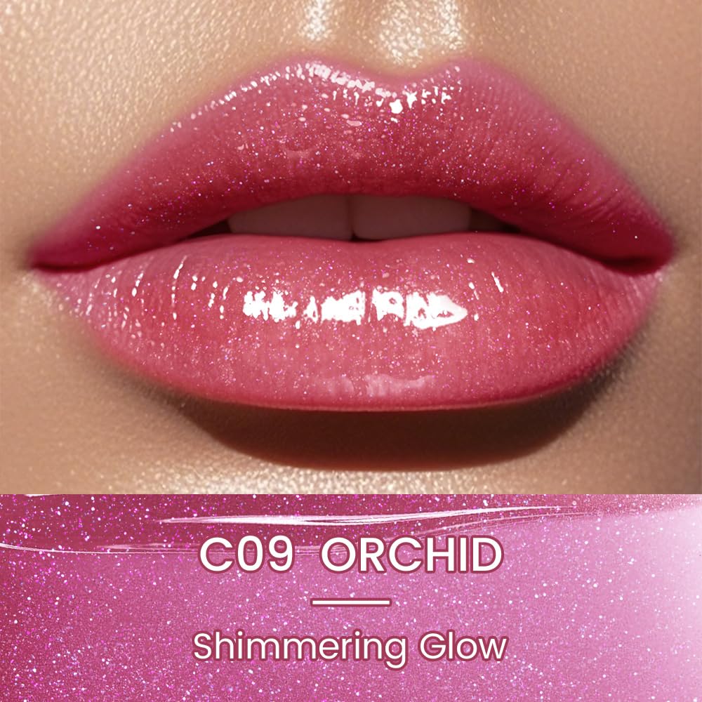 Thumbnail 2 de CATKIN Glossy Lip Balm Ultra Hydating Glow (C09 Orchid) – Tinted Jelly Plumping Balm