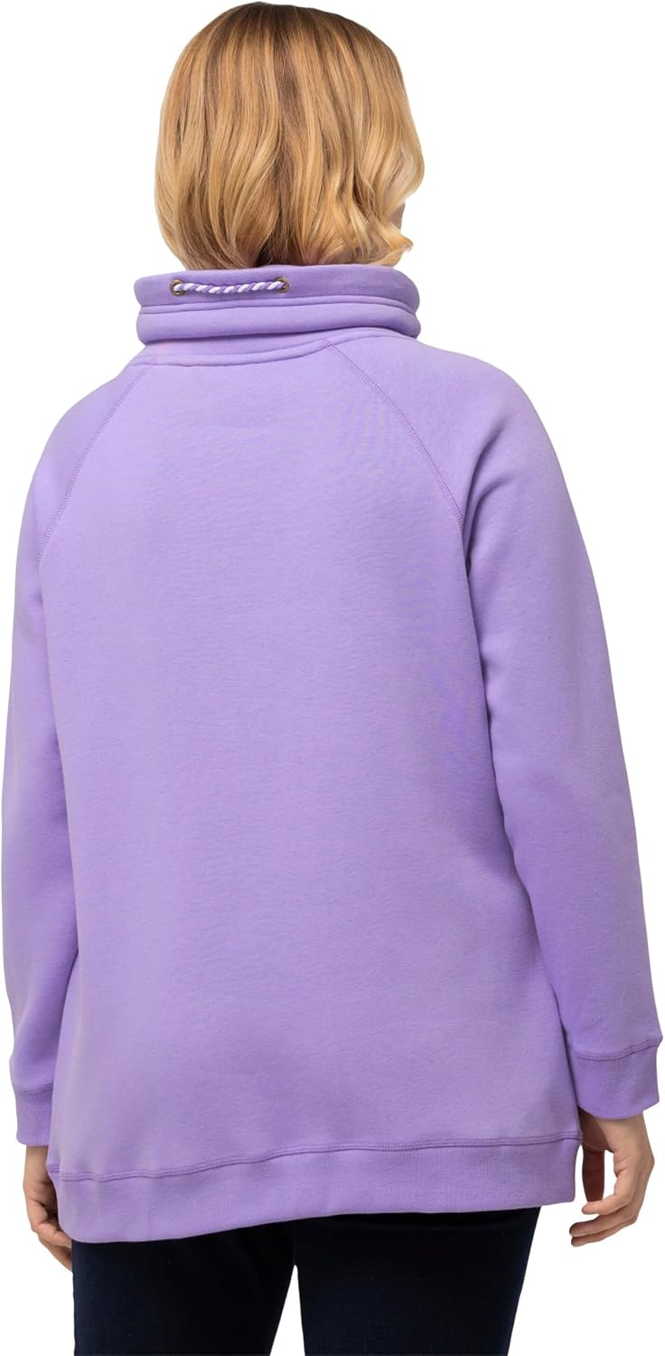 Detalle 2 de Ulla Popken Damen Große Größen Übergrößen Plus Size 7/8-Cargohose, Komfortbund