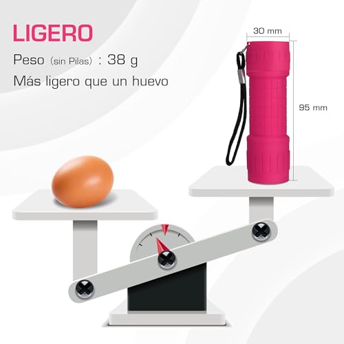 Thumbnail 3 de EverBrite 6-Piezas Linterna de 9 LED: juego compacto y colorido para exterior y emergencia