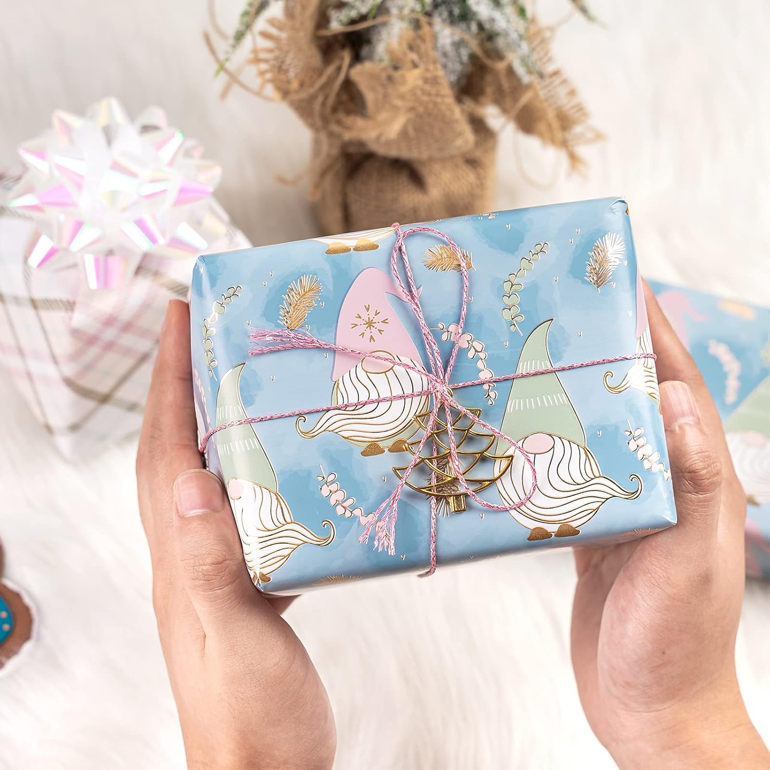 Thumbnail 6 de WRAPAHOLIC Christmas Wrapping Paper, 17-Inch