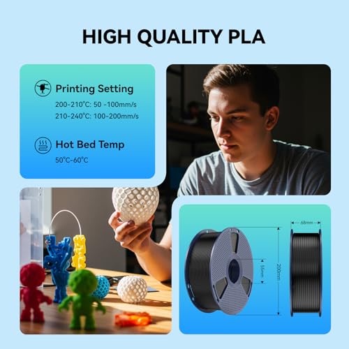 Thumbnail 7 de SUNLU PLA Filament 1,75 mm 1 kg Spule