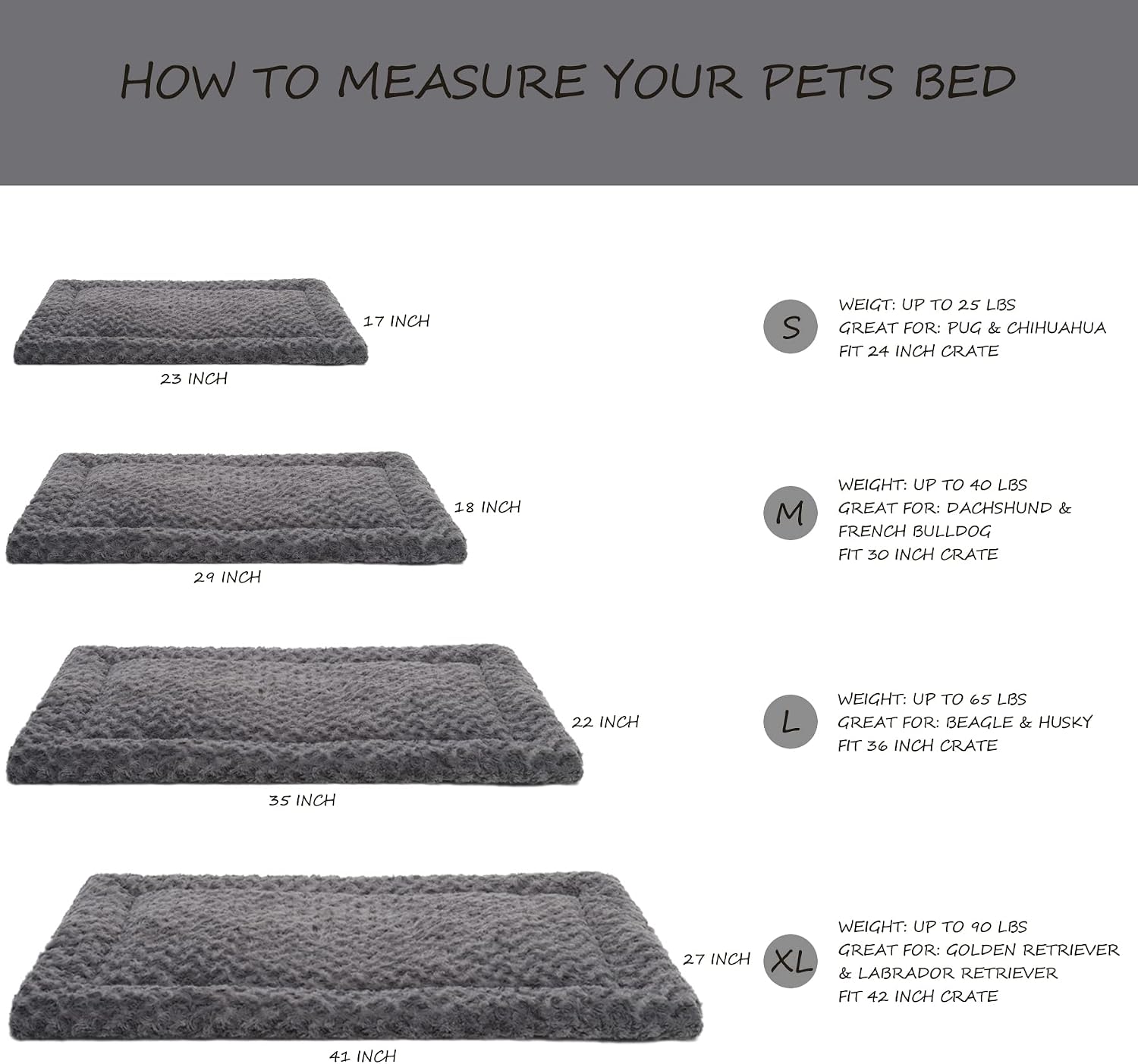 Detalle de Exsnugy Dog Bed Mat 36 x 23