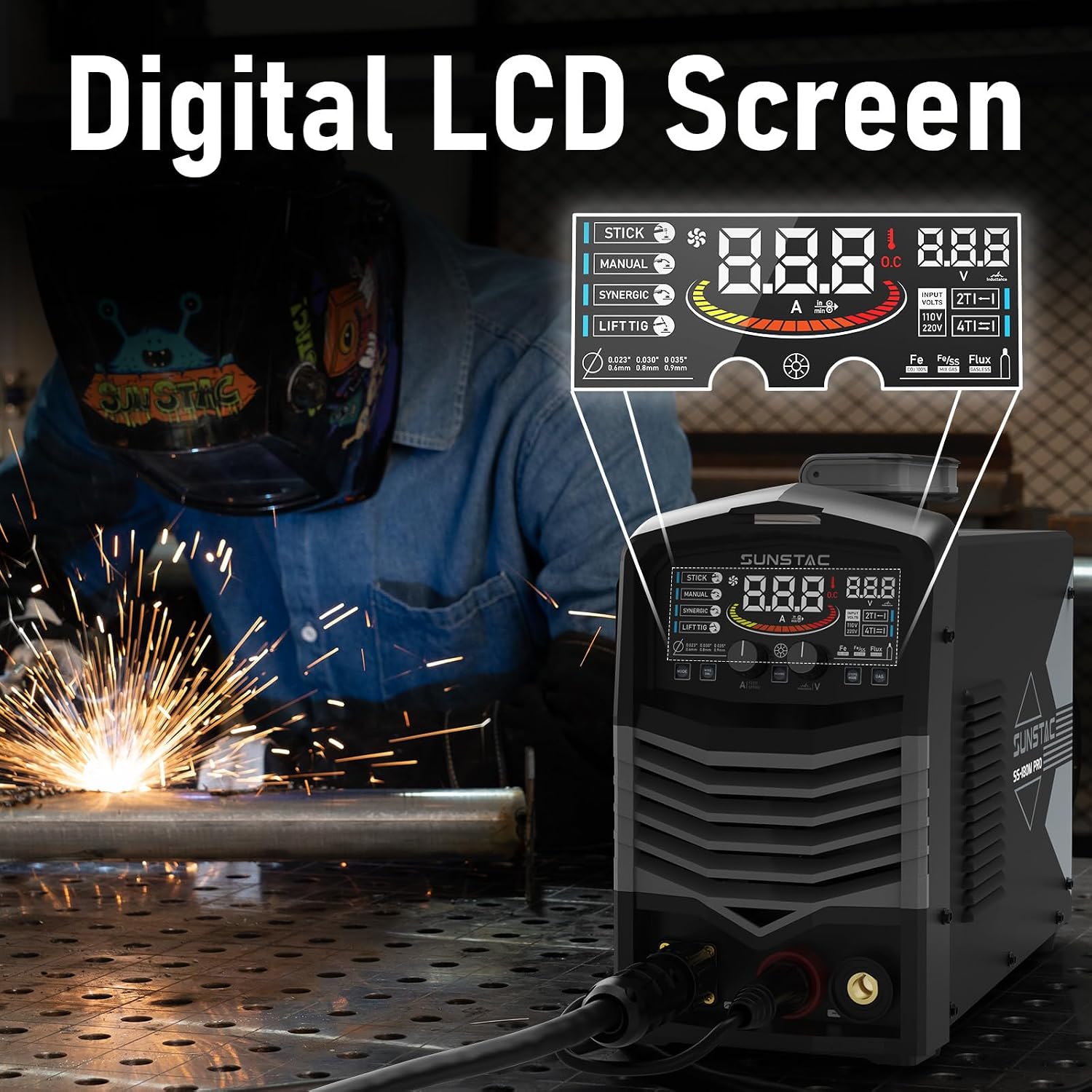 Detalle 2 de SS-180M PRO MIG Welder 180A