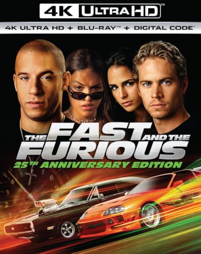 Detalle de The Fast and the Furious – 25th Anniversary Edition (4K Ultra HD + Blu-ray + Digital)