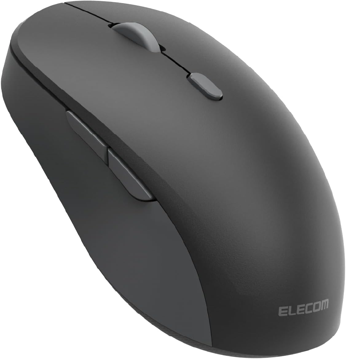 Detalle de エレコム OSMOD Six M-MY30MBSABK 静音ワイヤレスマウス 6ボタン・Bluetooth/2.4GHz対応