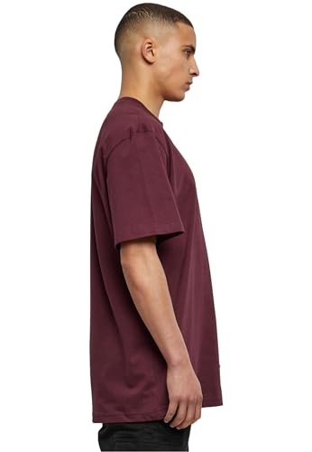 Detalle 2 de Urban Classics TB006-Tall tee: Camiseta para hombre 3XL, rojo Redwine