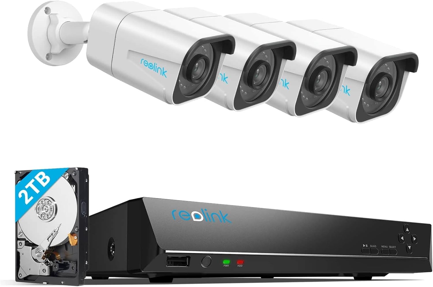 Detalle de Reolink RLK8-800B4 8-CH 4K Überwachungskamera Set